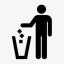 处理垃圾仓垃圾回收垃圾点图标图标