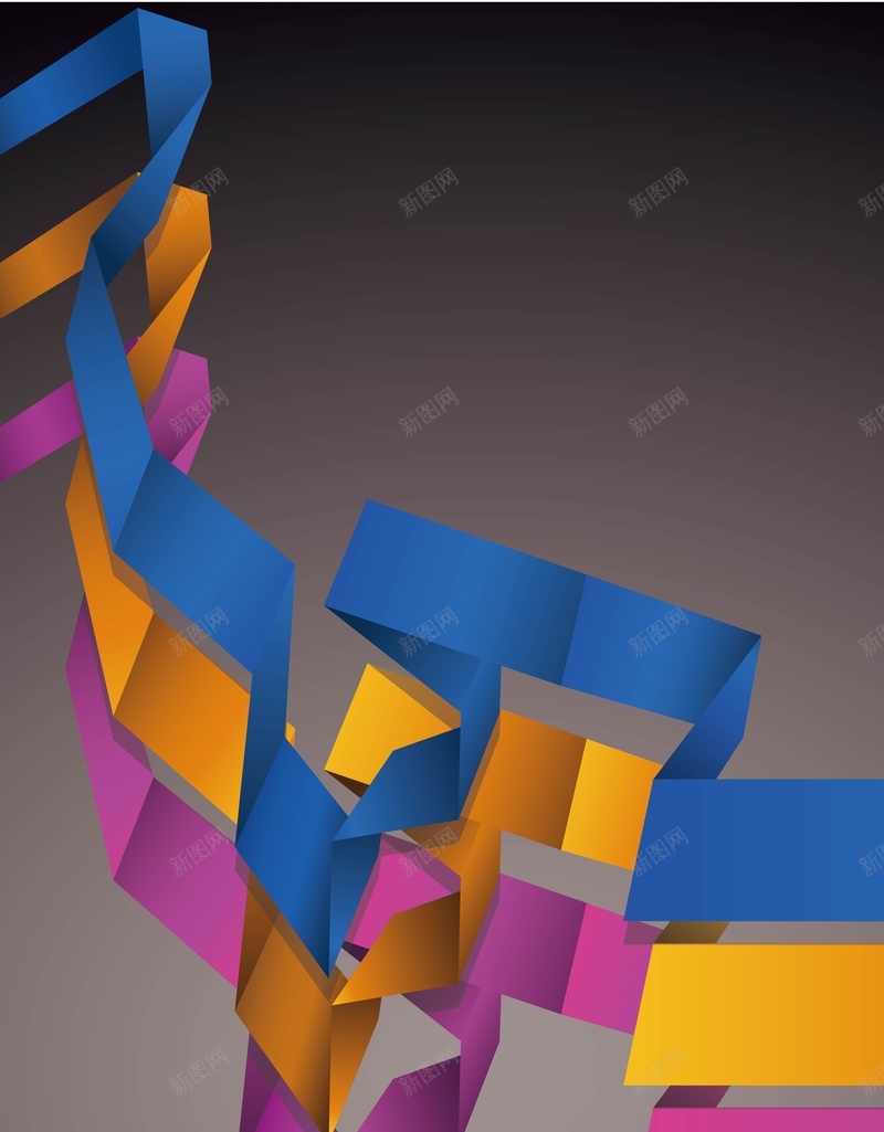 弯曲的彩带背景矢量图ai设计背景_88icon https://88icon.com AI 彩带 棕色 欣慰 海报 矢量素材 纹理 背景 高清背景设计图 矢量图