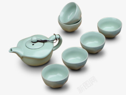 龙凤青瓷茶具青瓷茶具图案高清图片