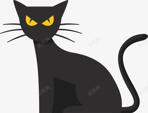 灰色恐怖万圣节猫咪矢量图ai免抠素材_88icon https://88icon.com 万圣节 万圣节猫咪 卡通猫咪 灰色猫咪 猫咪 矢量png 矢量图