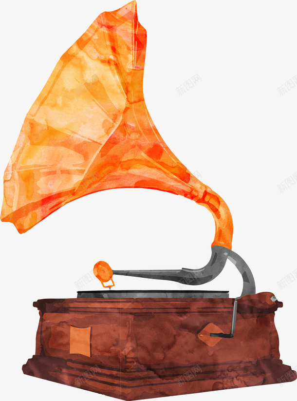 红色复古乐器装饰图案png免抠素材_88icon https://88icon.com 乐器 免抠PNG 复古 红色 装饰图案