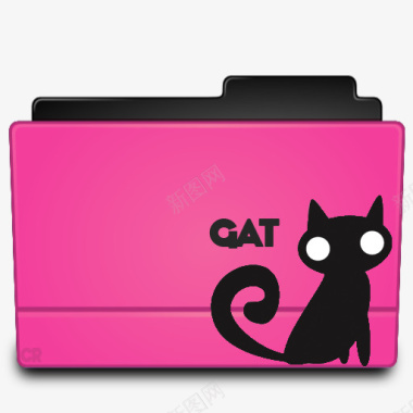 猫壁纸卡通猫文件夹图标图标