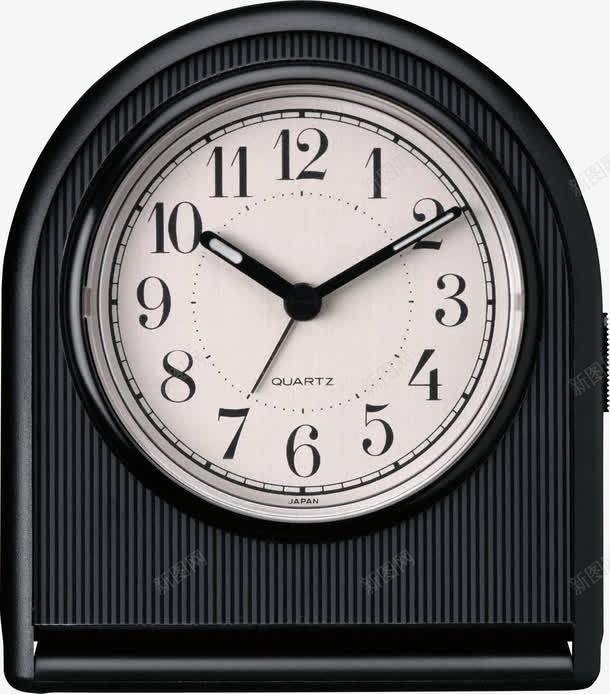 黑色半圆形的时钟png免抠素材_88icon https://88icon.com 产品实物 指针 时钟 钟表 黑色 黑色时钟