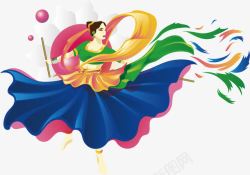 云南少数民族跳舞的人高清图片