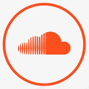 网络社交SoundCloud社交网络图标图标