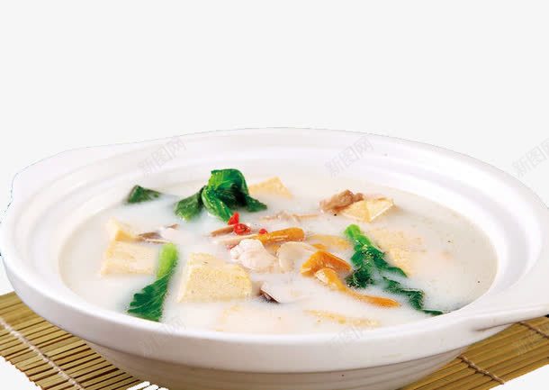 一品豆腐汤png免抠素材_88icon https://88icon.com 汤 营养 豆腐 青菜 香菇