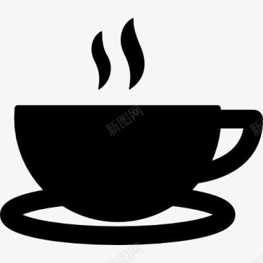 婴儿杯咖啡杯图标图标