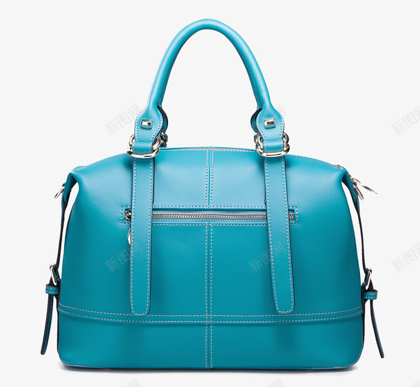 蓝色的女款手提包png免抠素材_88icon https://88icon.com 女包 手提包 湖蓝 皮包 皮包设计 蓝色 蓝色的包