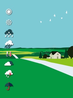 国际气象日矢量国际气象日海报背景模板高清图片
