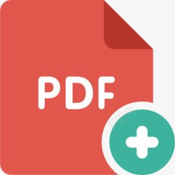 PDF扩展图标高清图片