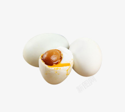 白色出油咸鸭蛋黄素材