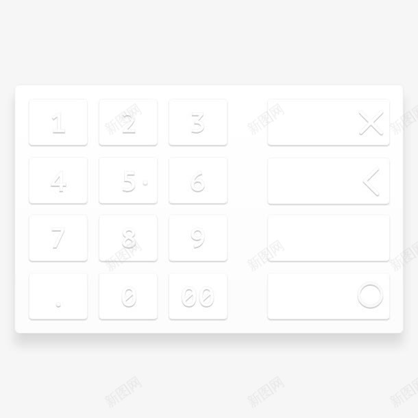 白色卡通计算器png免抠素材_88icon https://88icon.com 卡通 白色 计算器