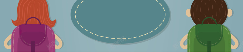 卡通新学期开学海报矢量背景ai设计背景_88icon https://88icon.com 上课 卡通 学生 开学 新学期 海报 矢量 背景 讲台 黑板 矢量图