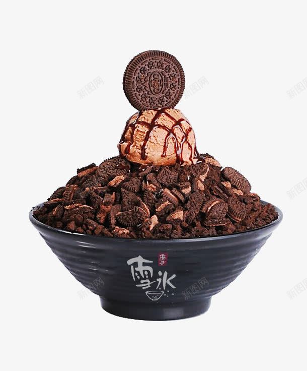 奥利奥冰淇淋png免抠素材_88icon https://88icon.com PNG图形 冰淇淋 奥利奥 美食 食物 饼干碎
