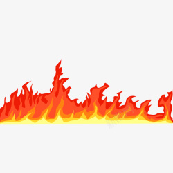 三维立体加热火焰火苗燃烧图标高清图片