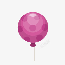 梦幻氢气球卡通圆形梦幻氢气球矢量图高清图片