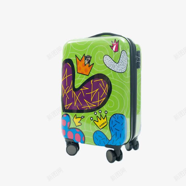 绿色行李箱包png免抠素材_88icon https://88icon.com 绿色 行李 箱包 产品实物 电商