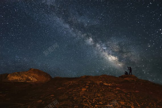 璀璨星空壁纸背景