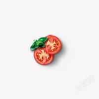 创意合成红色的西红柿效果素材