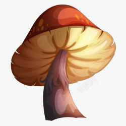 一款逼真的蘑菇素材