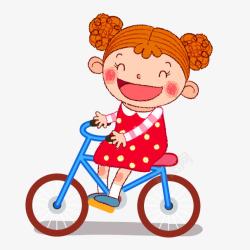 骑单车的小女孩骑单车的小女孩高清图片