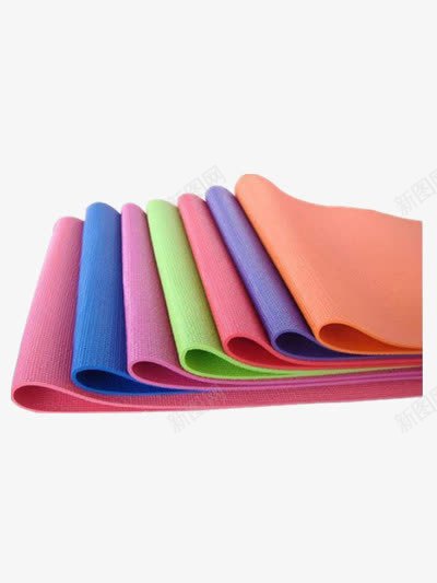 彩色瑜伽垫png免抠素材_88icon https://88icon.com 健身器材 塑形 塑料垫 瑜伽 纤体