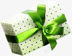 绿色礼物盒圣诞促销海报素材