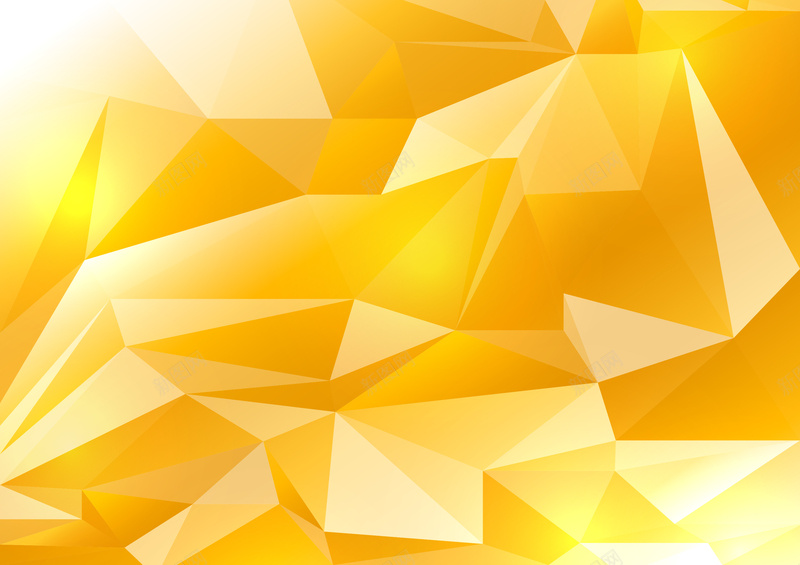 不规则几何图形背景矢量图ai设计背景_88icon https://88icon.com 三角形 不规则 几何 图形 多边形 扁平 橙色 渐变 黄色 矢量图
