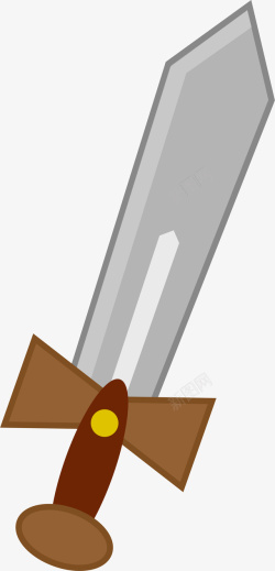 铁剑骑士武术手绘卡通素材