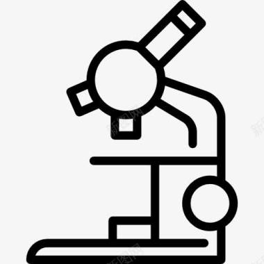 科学算命显微镜图标图标