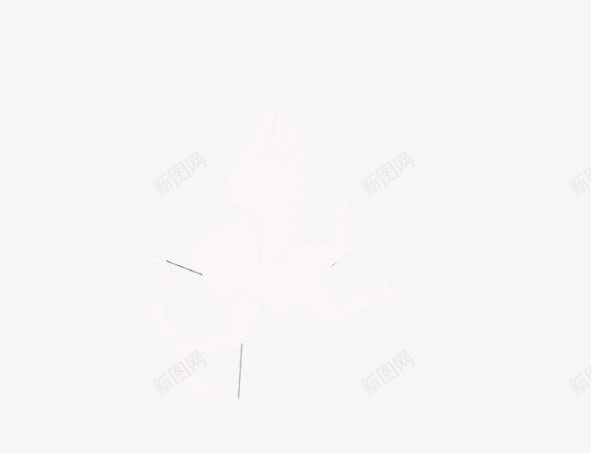 丘比特png免抠素材_88icon https://88icon.com 爱情 爱神丘比特 白色