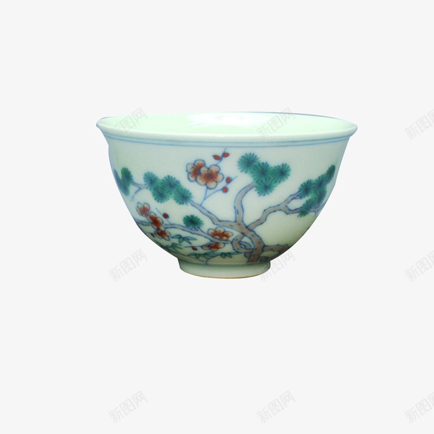 古代茶杯png免抠素材_88icon https://88icon.com 古人喝茶 古代 圆形 花纹 茶杯