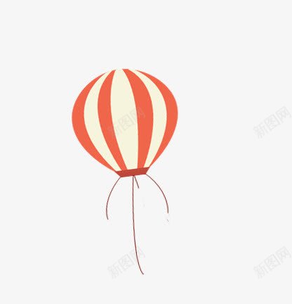 唯美精美气球png免抠素材_88icon https://88icon.com 唯美 气球 热气球 精美 红色