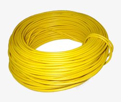 电线电缆黄色塑料电线电缆高清图片