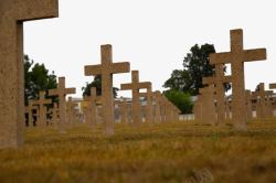 法国凡尔登纪念公墓二素材