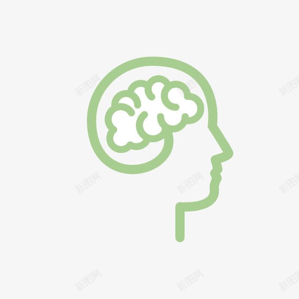 线条人像大脑png免抠素材_88icon https://88icon.com ps人像素材 人像 人像素材 人像轮廓 大脑 抽象人像 矢量素材 矢量线条 素材 线条 线条矢量 线条素材