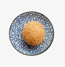 油炸小吃麻园素材