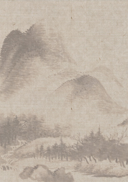 中国风山水中国风山水笺纸高清图片