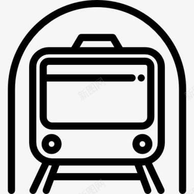 地铁标识牌地铁图标图标