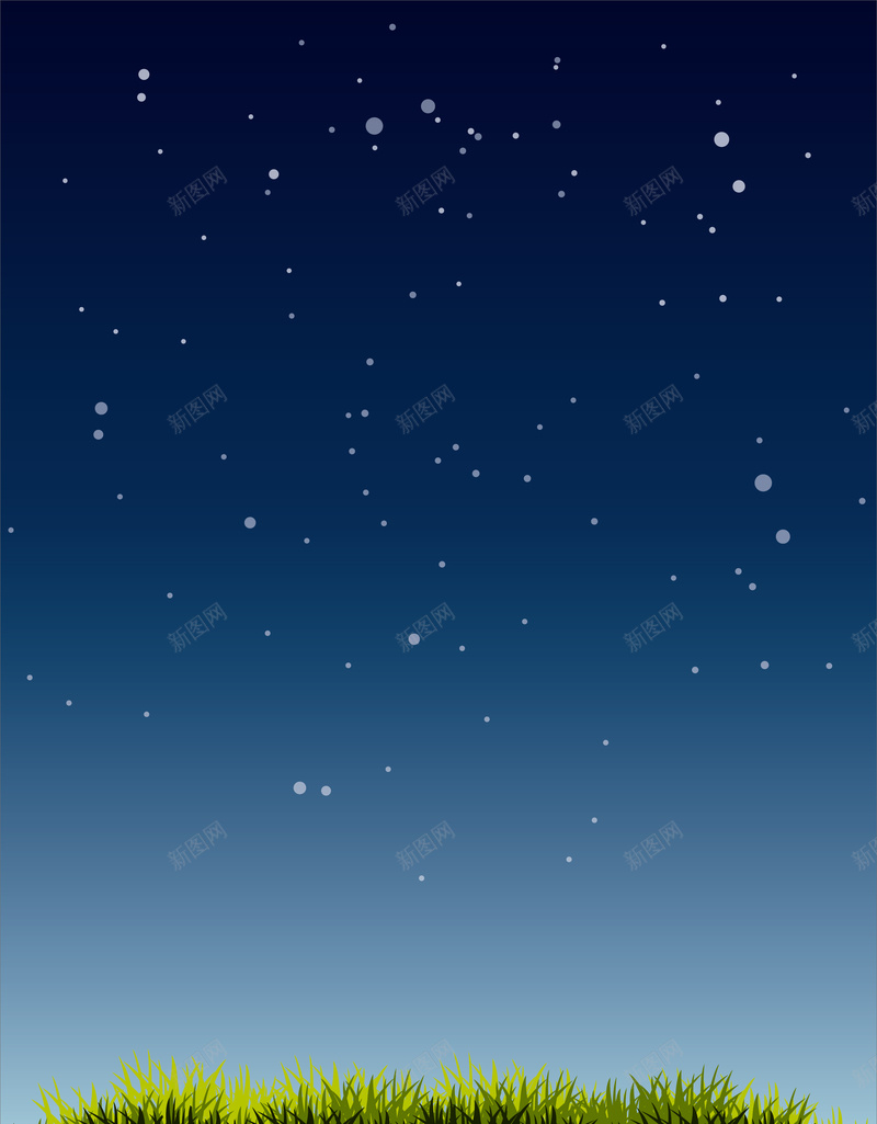 夏天夜晚星星草地矢量背景ai设计背景_88icon https://88icon.com 夏天 夜晚 天空 星星 海报 矢量 矢量图 背景素材 草地