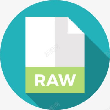 RAW格式原图标图标