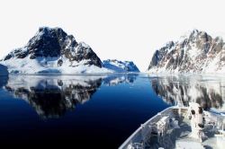 南极冰川景点素材