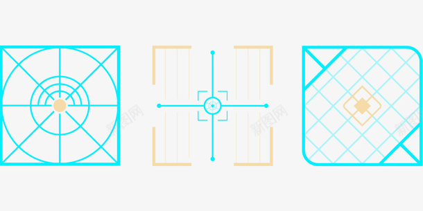 科技装饰矩形扫描矢量图eps免抠素材_88icon https://88icon.com 扫描 矩形 科技 蓝色科技 装饰图案 矢量图