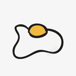 鸡蛋清卡通鸡蛋高清图片
