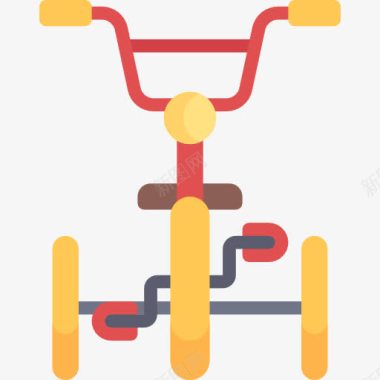 自行车链条自行车图标图标