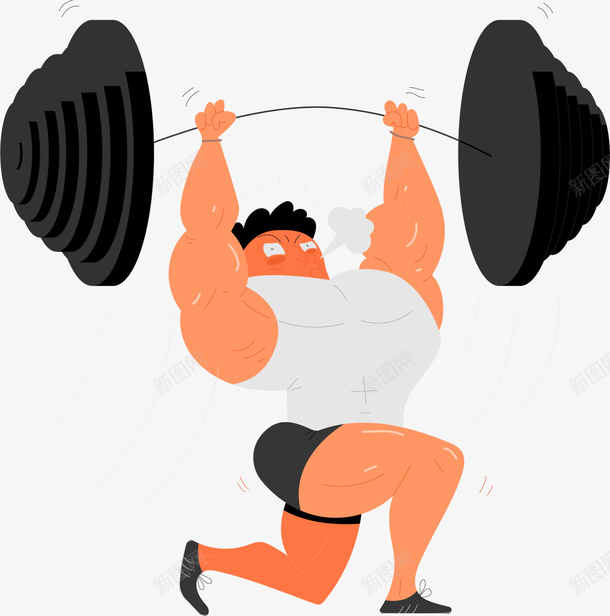 举起杠铃的强壮男人png免抠素材_88icon https://88icon.com 举起杠铃 举重 健身 奋力 强壮男人 锻炼