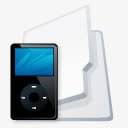 IPOD图标文件夹iPod黑色图标高清图片