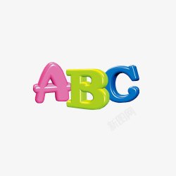 ABC艺术字素材字母ABC艺术字片高清图片