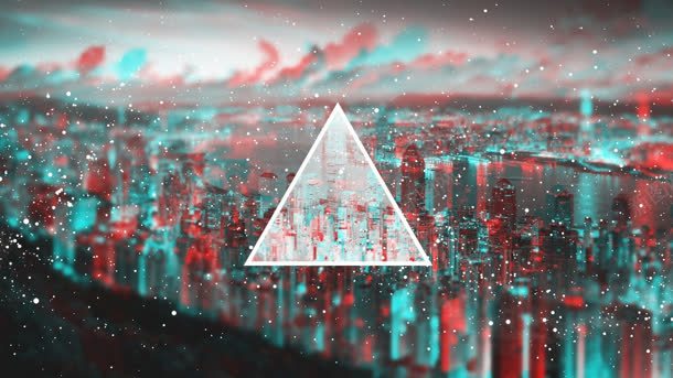 红色绿色创意元素三角形jpg设计背景_88icon https://88icon.com 三角形 元素 创意 红色 绿色