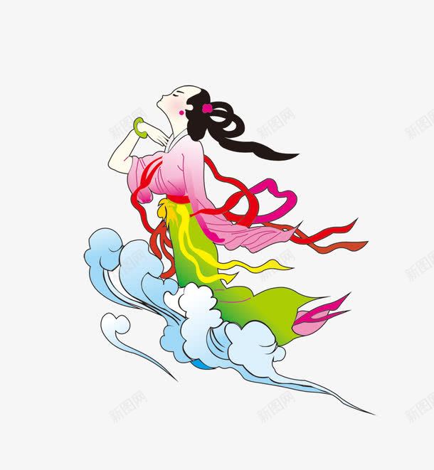 嫦娥png免抠素材_88icon https://88icon.com 中秋节素材 动漫嫦娥 嫦娥设计图